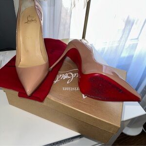 Louboutin Pigalle nude 39